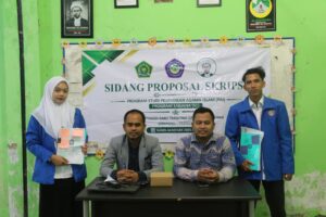 Langkah Menuju Sarjana: Fakultas Tarbiyah Prodi PAI INSTAL Gelar Sidang Proposal Skripsi Gelombang 4